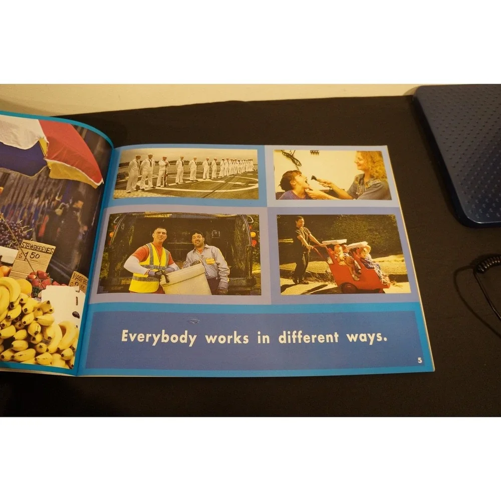 Everybody Works Book Firefighter Photography Big teacher Book